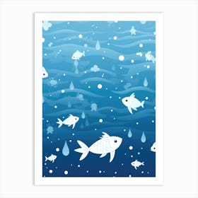 Fishes In The Sea Art Print