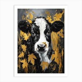 Calf Art 1 Art Print