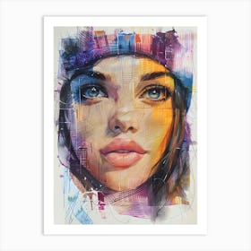 Contemporary Woman 3 Art Print