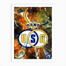 Union Saint Gilloise Art Print