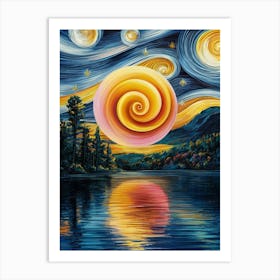 Starry Night 7 Art Print