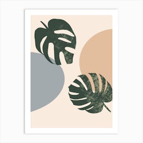 Tropical Leaves 12 Art Print