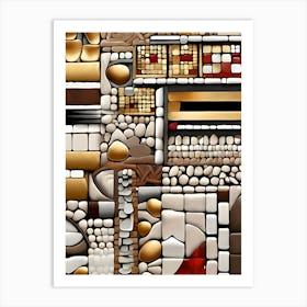 Mosaic Art Art Print