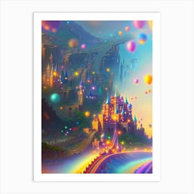 Fantasy Castle Art Print