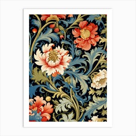 Floral Pattern 22 Art Print