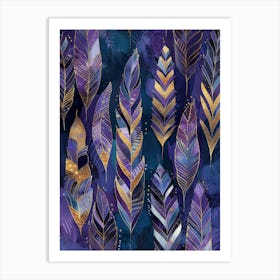 Feathers 13 Art Print