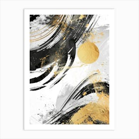 Abstract Painting 1555 Art Print