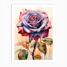 Rose Painting 1 Art Print