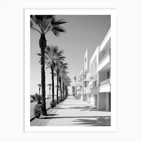 Marbella, Spain, Black And White Old Photo 2 Art Print