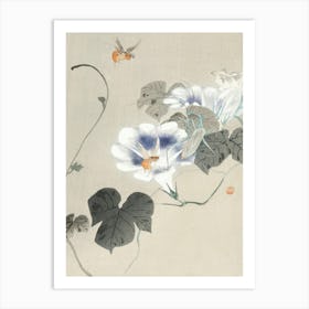 Insects Near Bindweed (1900 1930), Ohara Koson Art Print