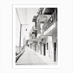 Kusadasi, Turkey, Photography In Black And White 2 Art Print