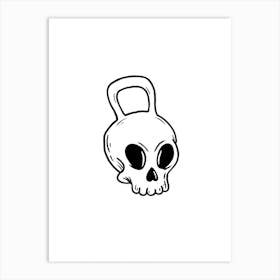 Skullbell Art Print