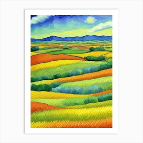 'Farmland' Art Print