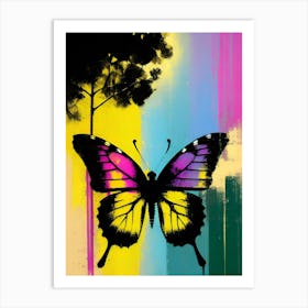 Butterfly Painting 91 Art Print