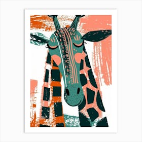 Giraffe 130 Art Print