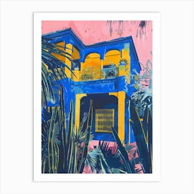 'Blue House' 1 Art Print