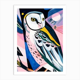 Barn Owl 1 Art Print