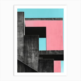 Brutalist003 Art Print