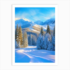 Winter Landscape Art Print