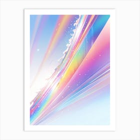 Rainbow Background 4 Art Print