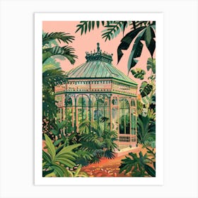 Tropical Garden 8 Art Print