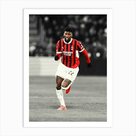 Emerson Royal Of Ac Milan 1 Art Print