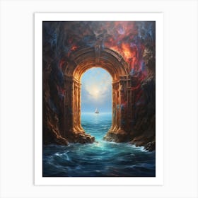 Gateway To The Ocean Art Print