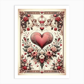 romantic decoration Art Print