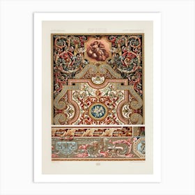 17th Century Pattern, Albert Racine (3) 1 Art Print