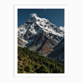 Tibetan Mountains Art Print