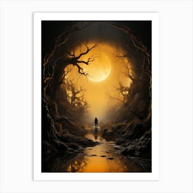 Fabulous night 5 Art Print