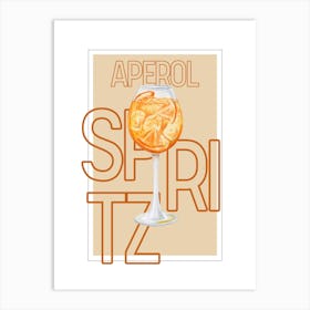 Aperol Spiritz Art Print