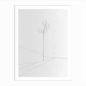 Lone Tree 4 Art Print