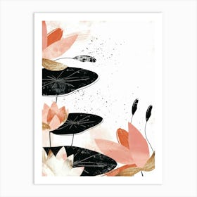 Water Lilies 30 Art Print