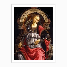 Sandro Botticelli Virgin And Child 3 Art Print