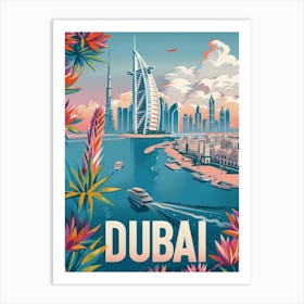 Dubai Art Print