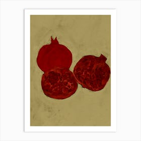 Winter Fruit Art Print