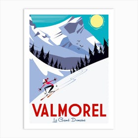 Valmorel Art Print