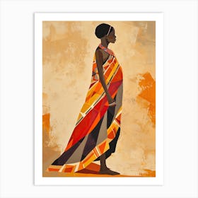 Unraveled Woman |The African Woman Series Art Print