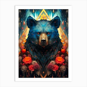 Bear Of The Forest Art Print