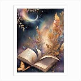 Open Book 1 Art Print