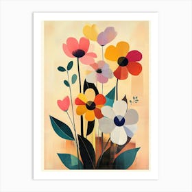 Flowers In A Vase 65 Art Print