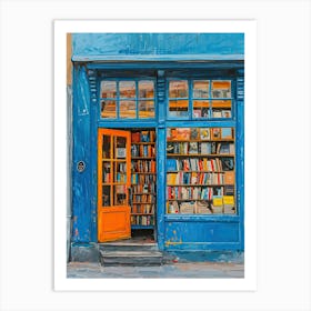 Reykjavik Book Nook Bookshop 2 Art Print