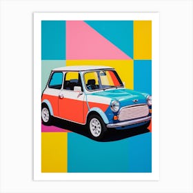 Mini Cooper Colour Burst 2 Art Print