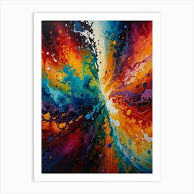 Abstract Painting 506 Art Print