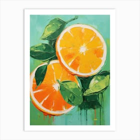 Oranges 1 Art Print