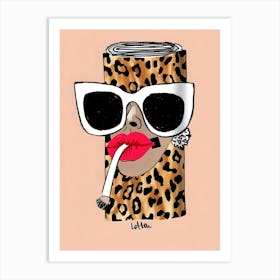 Leopard Print 6 Art Print