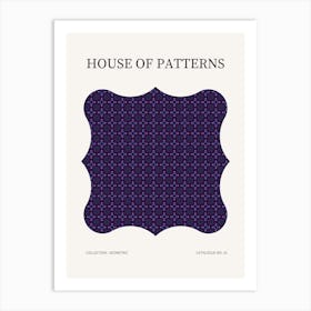 Geometric Pattern Poster 15 Art Print
