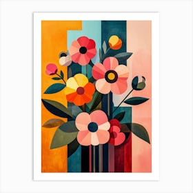 Flowers In A Vase 1 Art Print