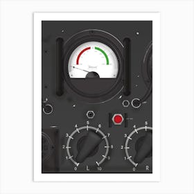 Meter Gauges Art Print